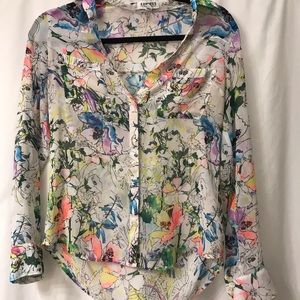 XS Express Portofino Shirt - floral print